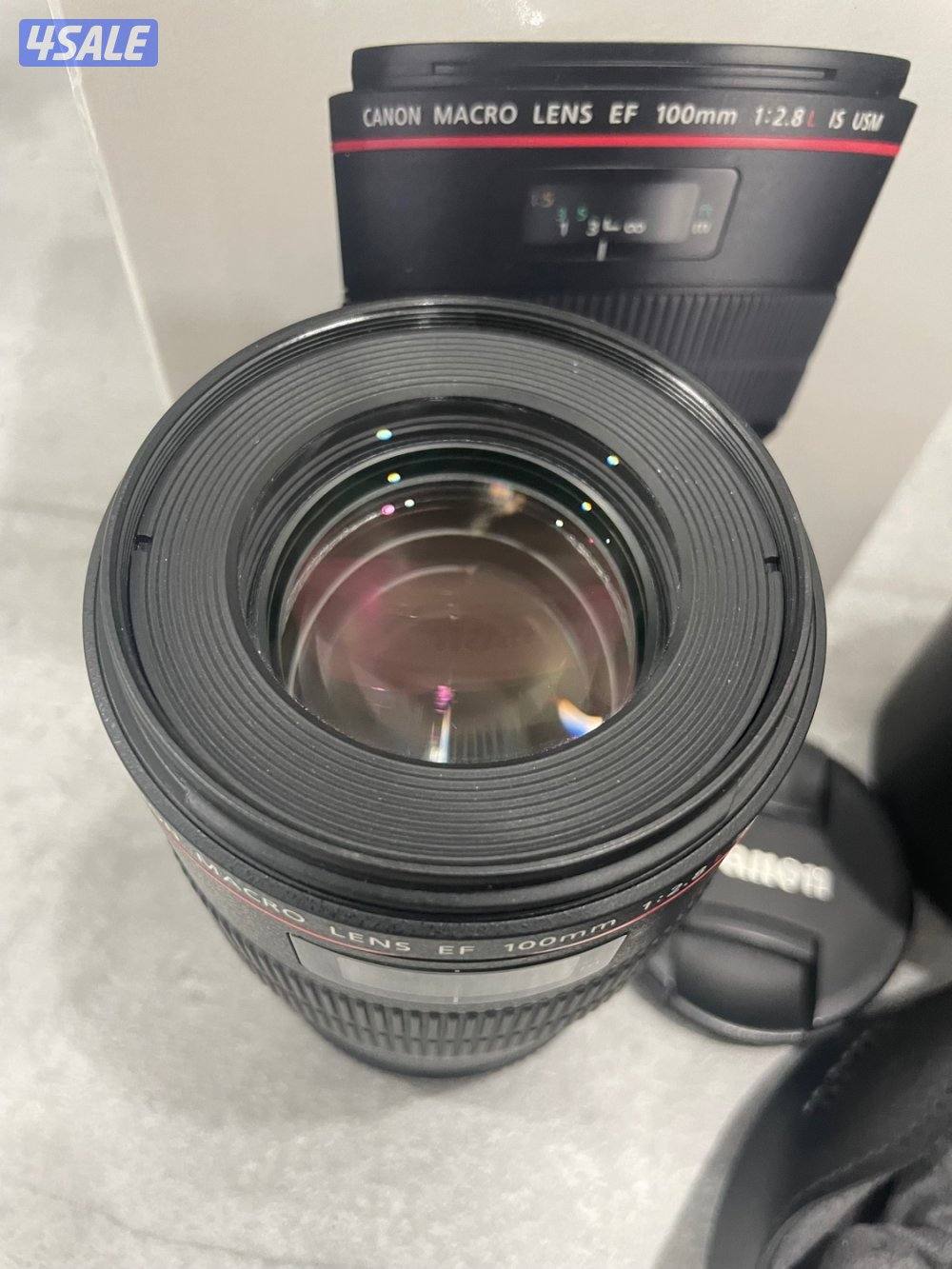 Canon Ef 100 macro 2.8 عدسة كانون2