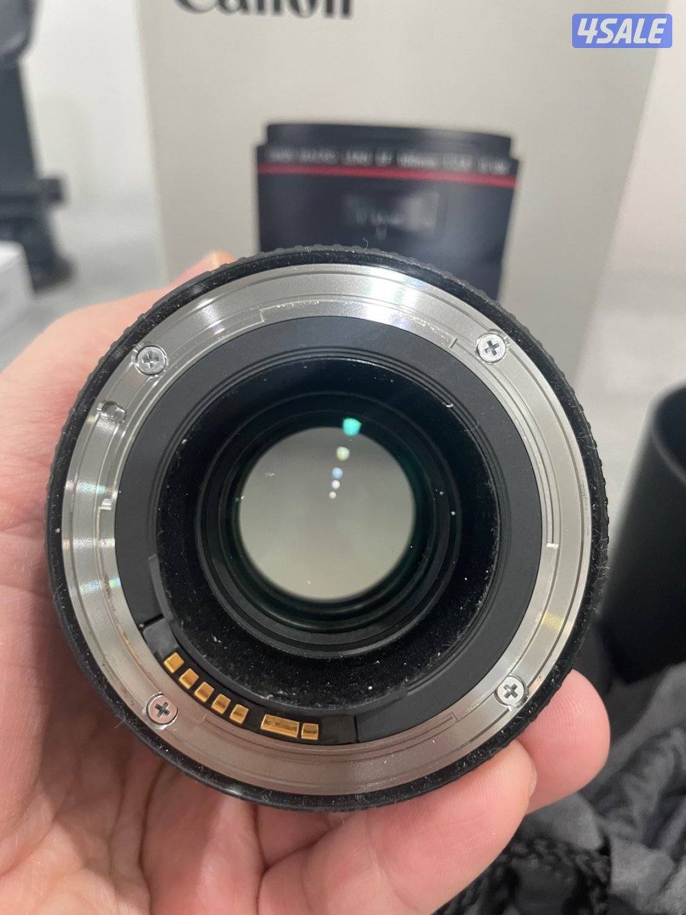 Canon Ef 100 macro 2.8 عدسة كانون5