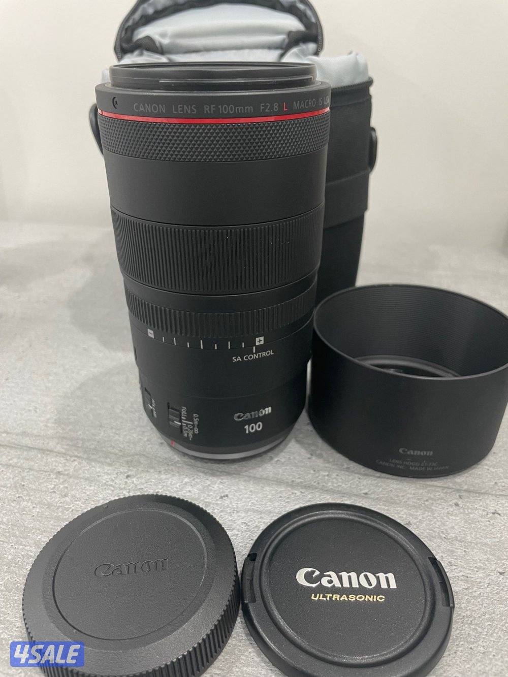 Canon Rf 100 macro 2.8 عدسة كانون0