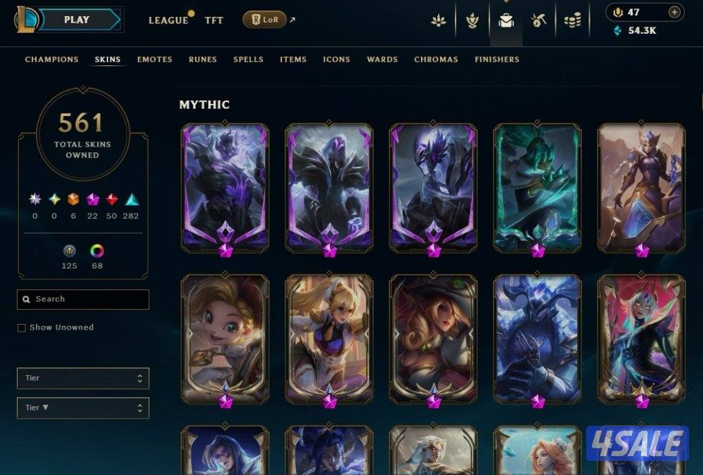 حساب ليق اوف ليجيند league of legends2