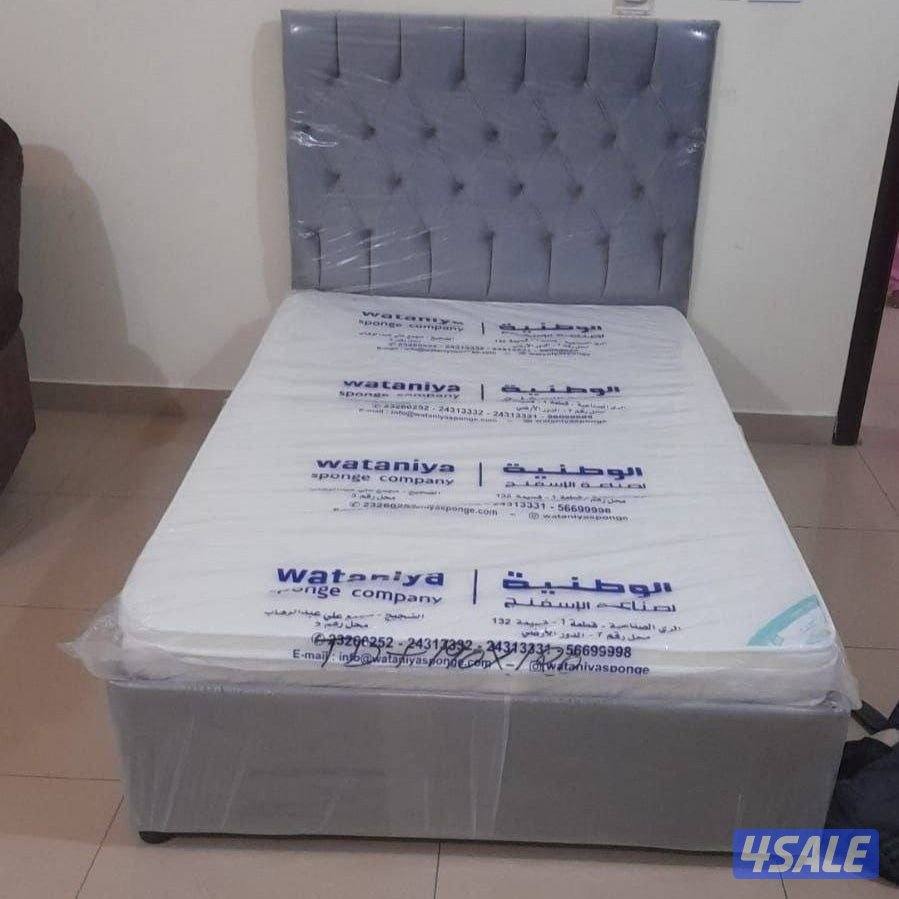 عرض البوم جديد سرير نفر مع الفرشه مع ٢ مخاد هديه ب٣٥2