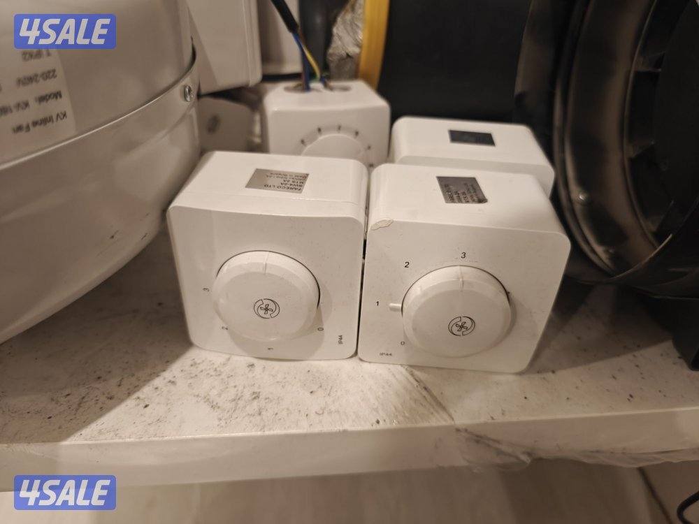 للبیع مجموعه من مراوح الشفط مع فلاتر مع ديمر مستعمل2