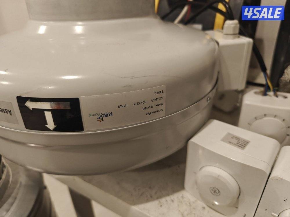 للبیع مجموعه من مراوح الشفط مع فلاتر مع ديمر مستعمل3