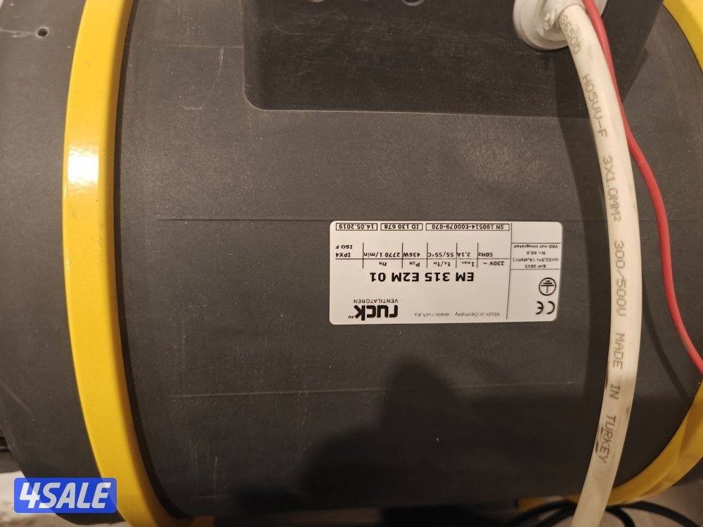 للبیع مجموعه من مراوح الشفط مع فلاتر مع ديمر مستعمل6