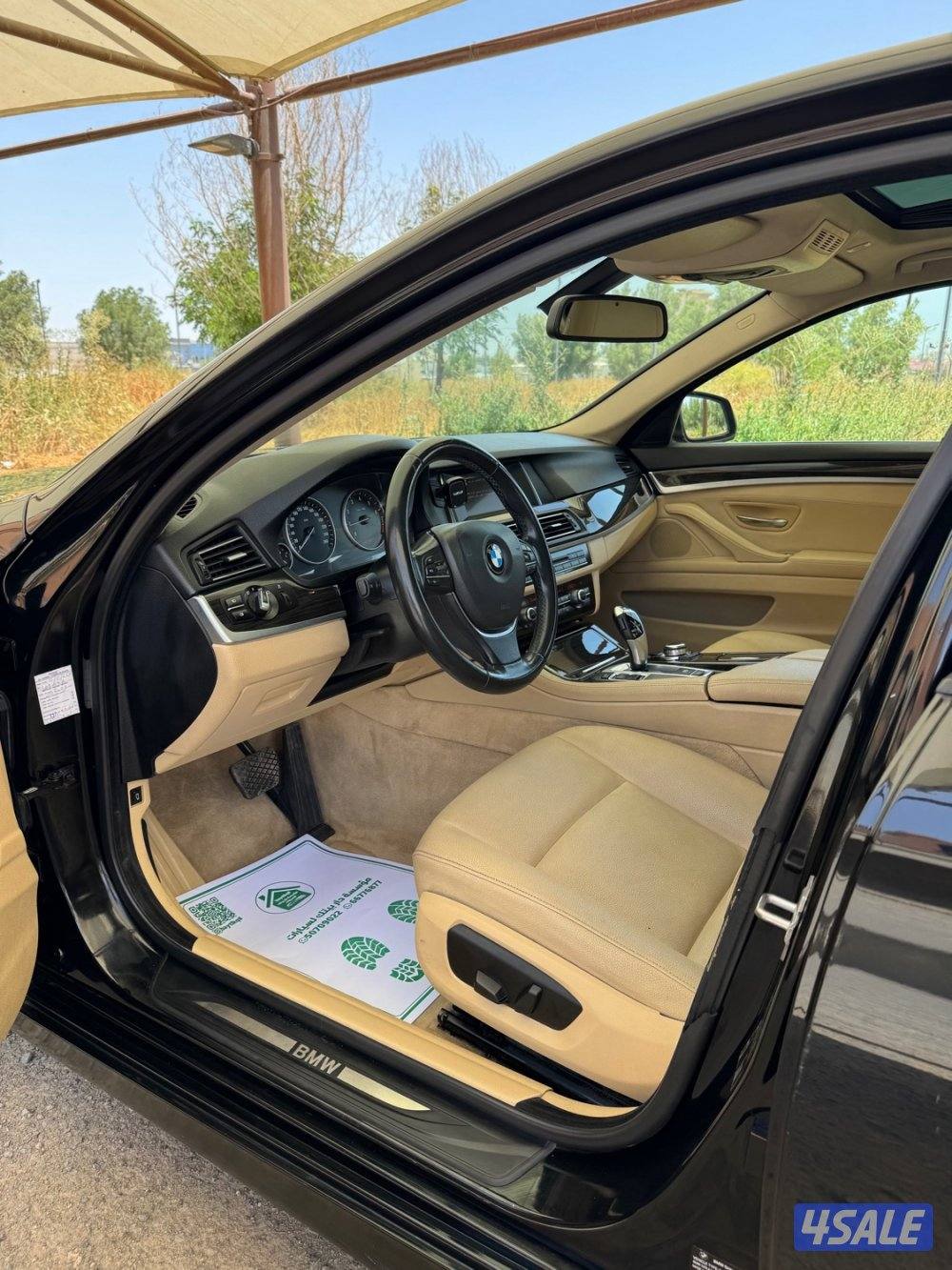 بس ام دبليو الغانم 520i فل كامل6