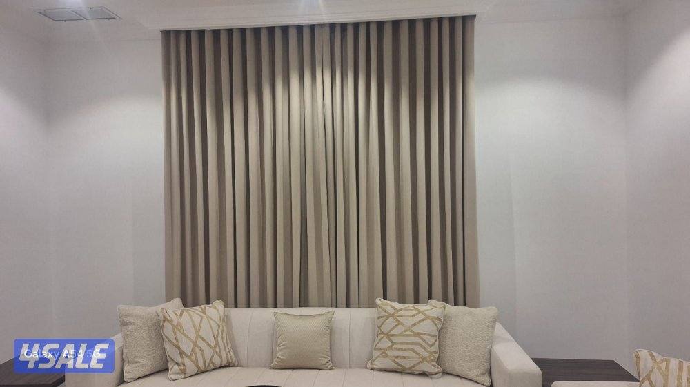 ستائر مودرن وأحدث الموديلات الجديدة. ومساند ضهر إسفنج البغلي.2