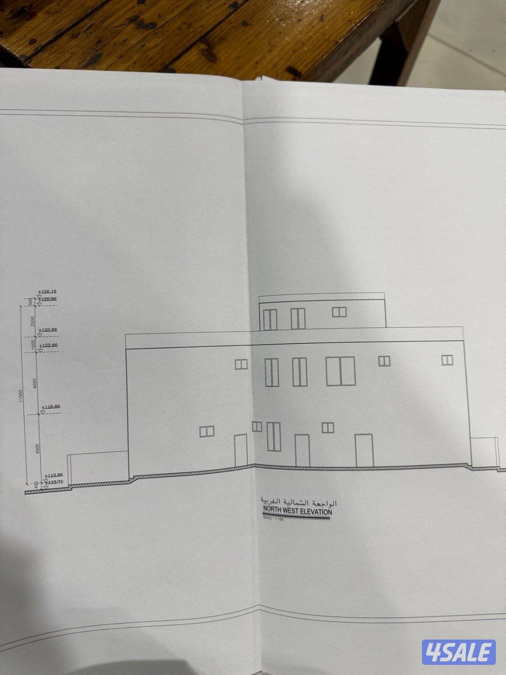 للبيع بيت شيخ ثلاث شوارع سوبر ديلوكس تشطيب ابيات جديد على سوم12