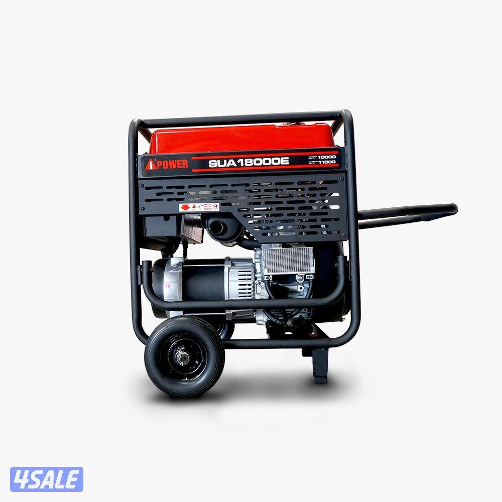 مولد كهرباء متنقل يعمل بالبنزين بقوة 11000 واط خزان كبير بسعة 45 لتر م0