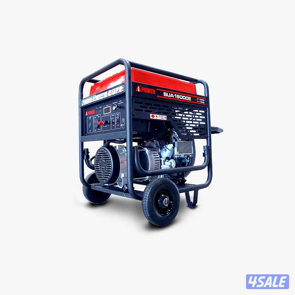 مولد كهرباء متنقل يعمل بالبنزين بقوة 11000 واط خزان كبير بسعة 45 لتر م1