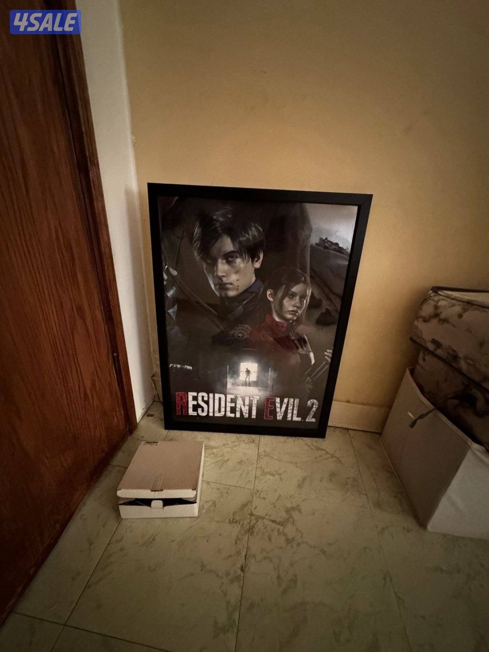 Resident evil 2 remake with black light wallpaper limited ed، رقم — free download