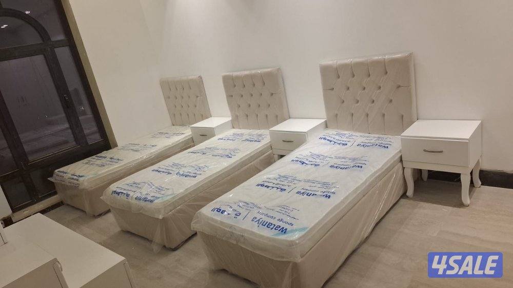 عالم السراير والفرشات الطبي جميع المقاسات متوفرة بأقل الأسعار توصيل طل1