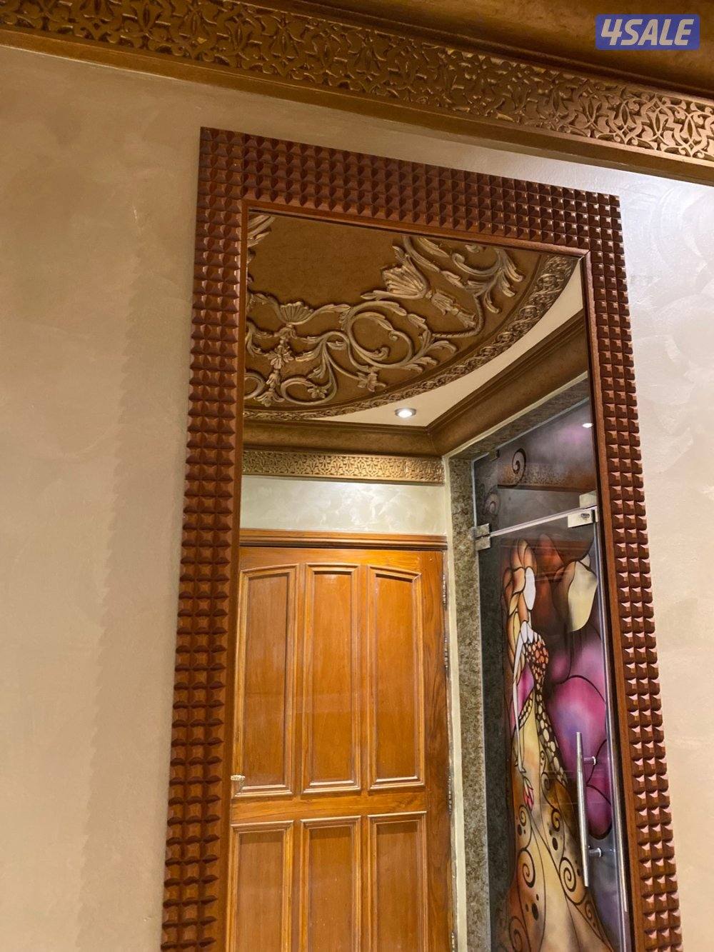 للبيع مرايات خشب هندي فاخر صناعة سلطنة عمان1