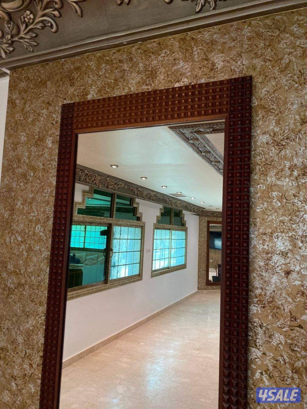 للبيع مرايات خشب هندي فاخر صناعة سلطنة عمان2