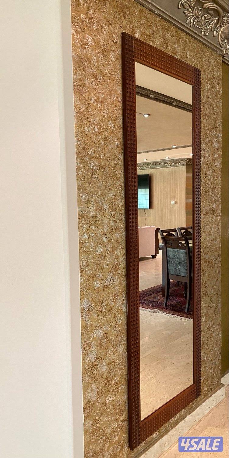 للبيع مرايات خشب هندي فاخر صناعة سلطنة عمان9