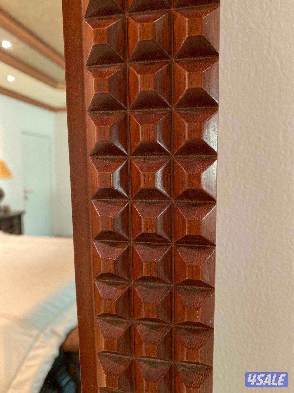 للبيع مرايات خشب هندي فاخر صناعة سلطنة عمان10