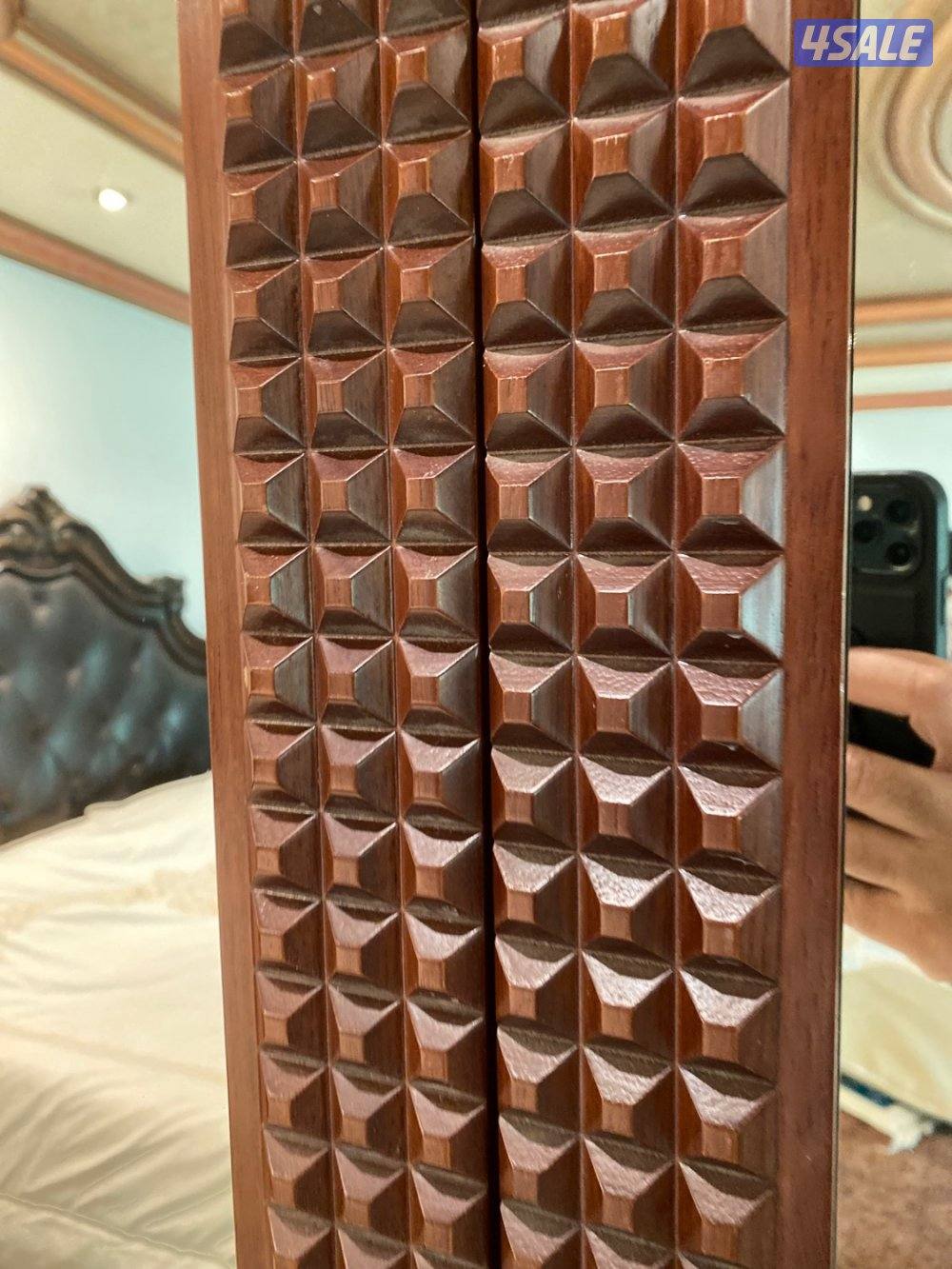 للبيع مرايات خشب هندي فاخر صناعة سلطنة عمان11