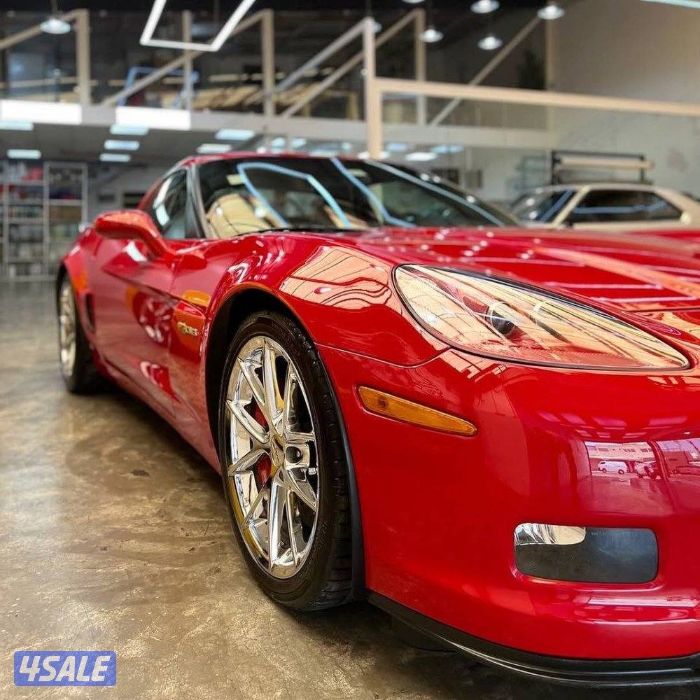 للبيع كورفيت zo6 3lz كامل المواصفات السياره ستوك فقط شفتر وشوته2