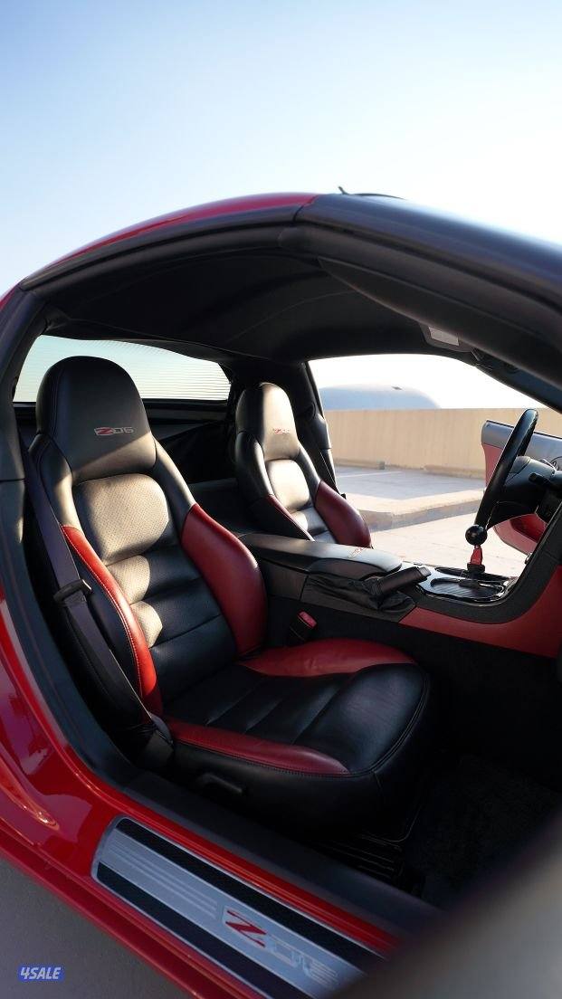 للبيع كورفيت zo6 3lz كامل المواصفات السياره ستوك فقط شفتر وشوته3