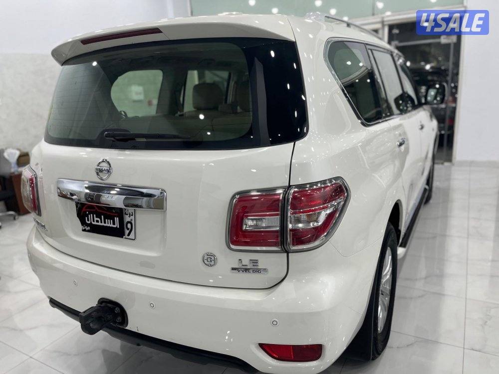 للبيع نيسان باترول LE ٨ سلندر موديل ٢٠١٩ وارد الوكاله عداد ١٣٦ ألف كم2