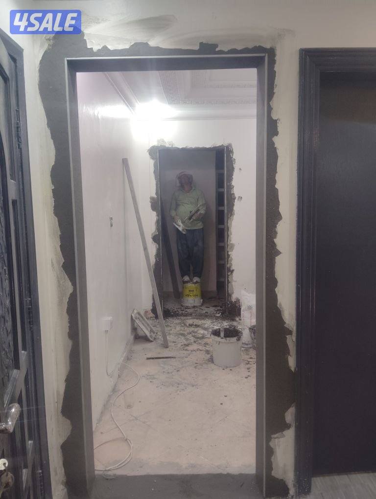 عازل اصتح جتروف مساح وسيجما بناء وتكسير وهدم طوف وفتح ابواب صبغ خارجي5