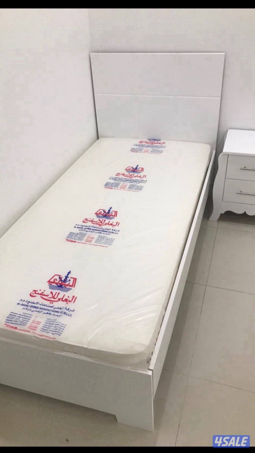 سراير خشب طبي ونجاره مع المراتب الطبيه2