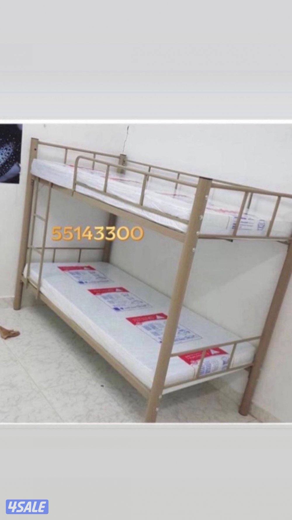 سراير خشب طبي ونجاره مع المراتب الطبيه1