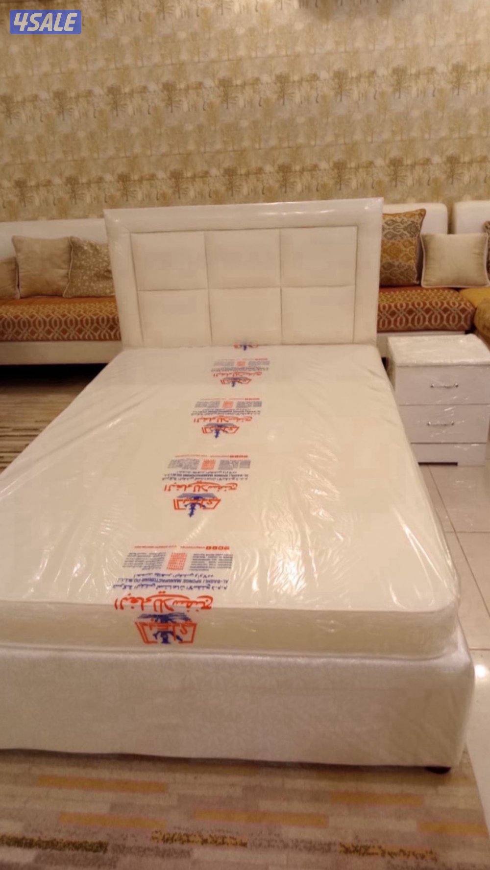 سراير خشب طبي ونجاره مع المراتب الطبيه3