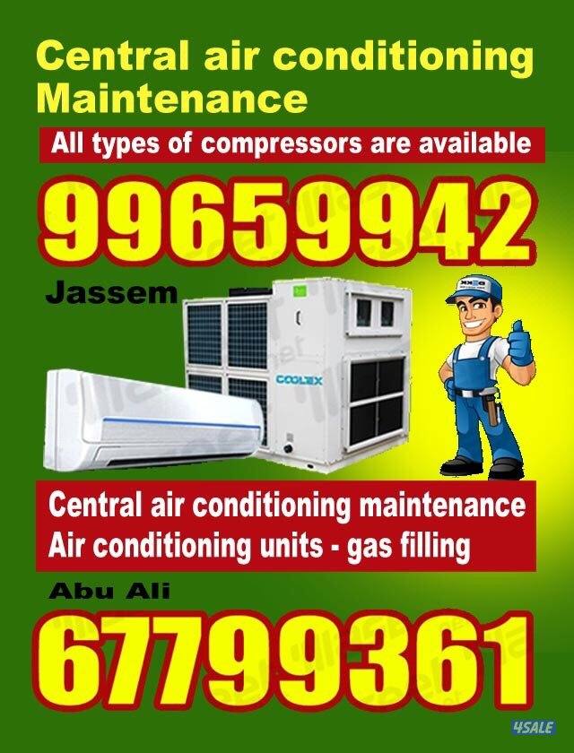 ‏صيانة تكييف مركزي وحدات ثلاجات غسالات أتوماتيك برادات طبخات فيني جاسم2