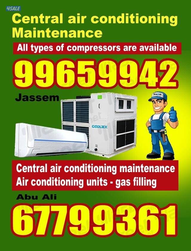 ‏صيانة تكييف مركزي وحدات ثلاجات غسالات أتوماتيك برادات طبخات فيني جاسم3