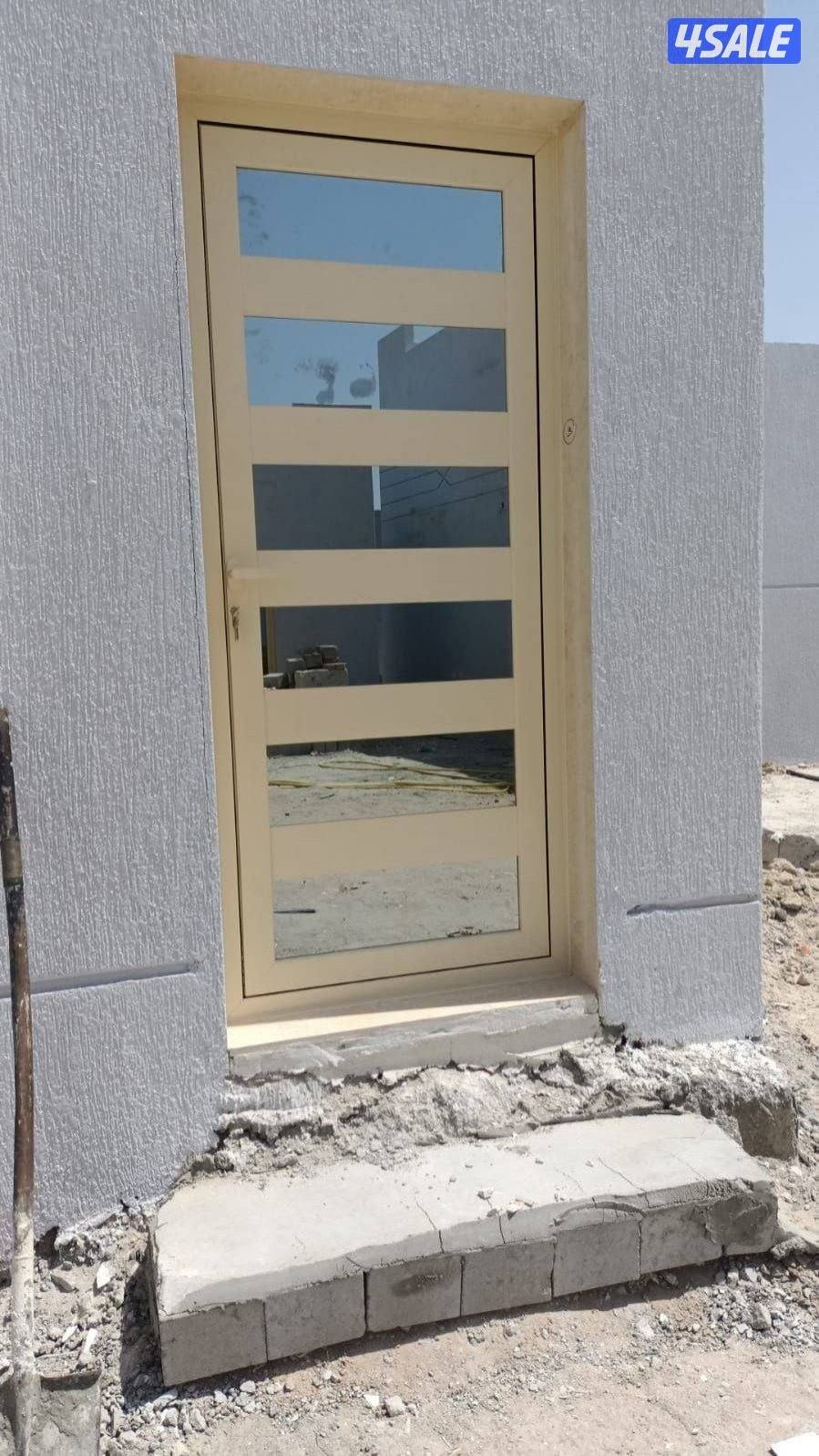 شغل المنيوم باب دريشة شتر سكريت جام شغل تصليح تفصال جديد وحماية0