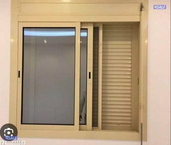 شغل المنيوم باب دريشة شتر سكريت جام شغل تصليح تفصال جديد وحماية1
