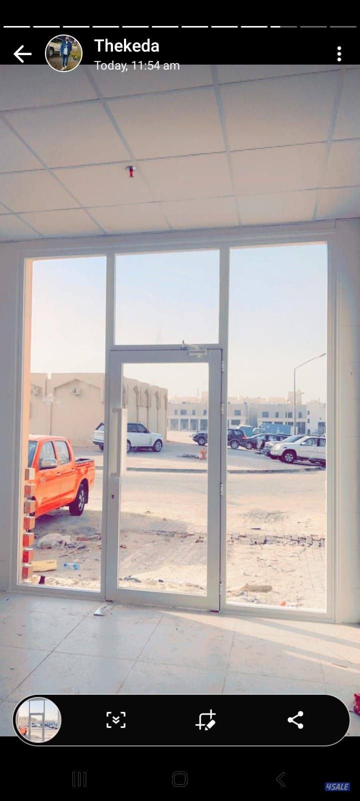 شغل المنيوم باب دريشة شتر سكريت جام شغل تصليح تفصال جديد وحماية12