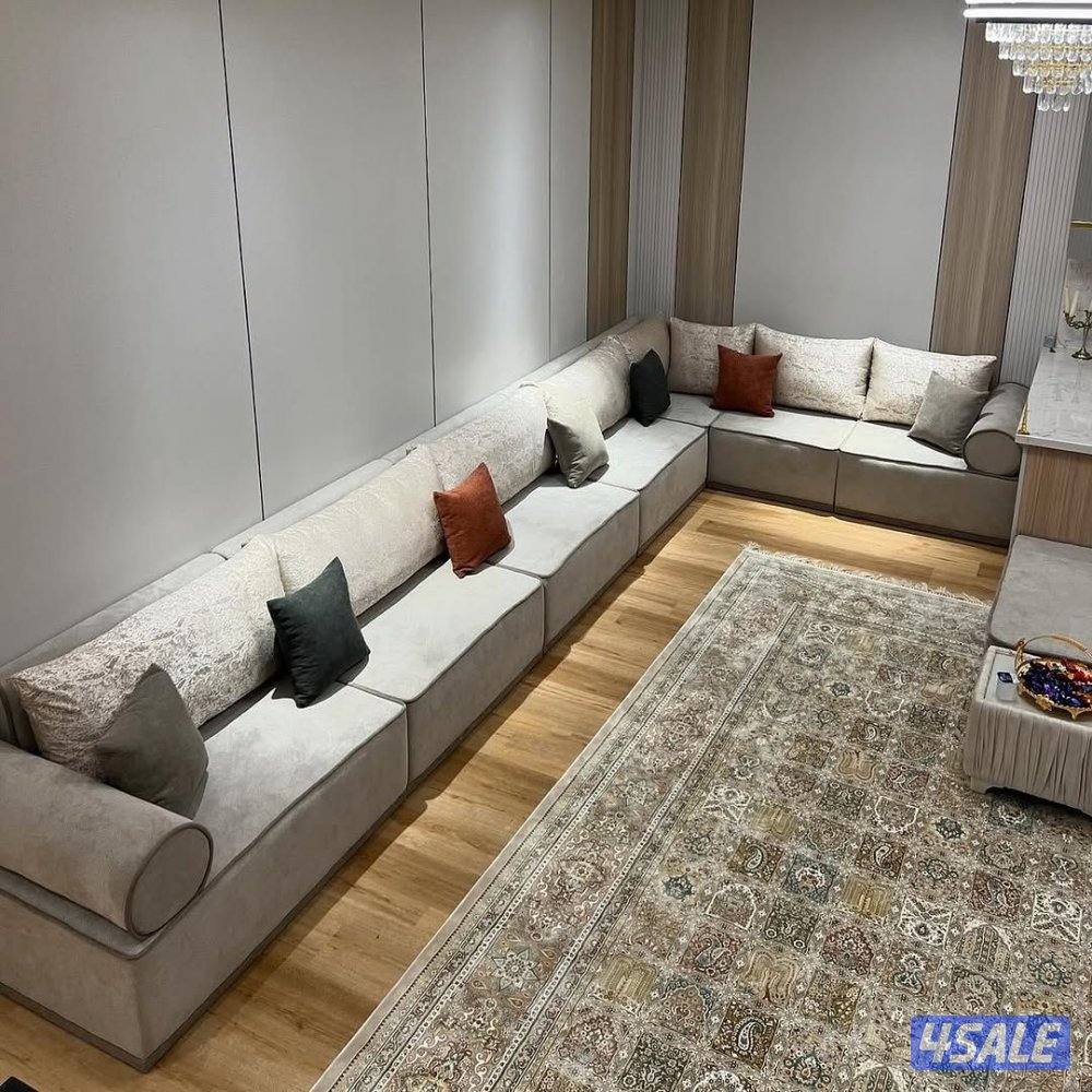 صوفا مارلي الأثاث والمفروشات عندنا أحدث الموديلات الكنب والستائر6