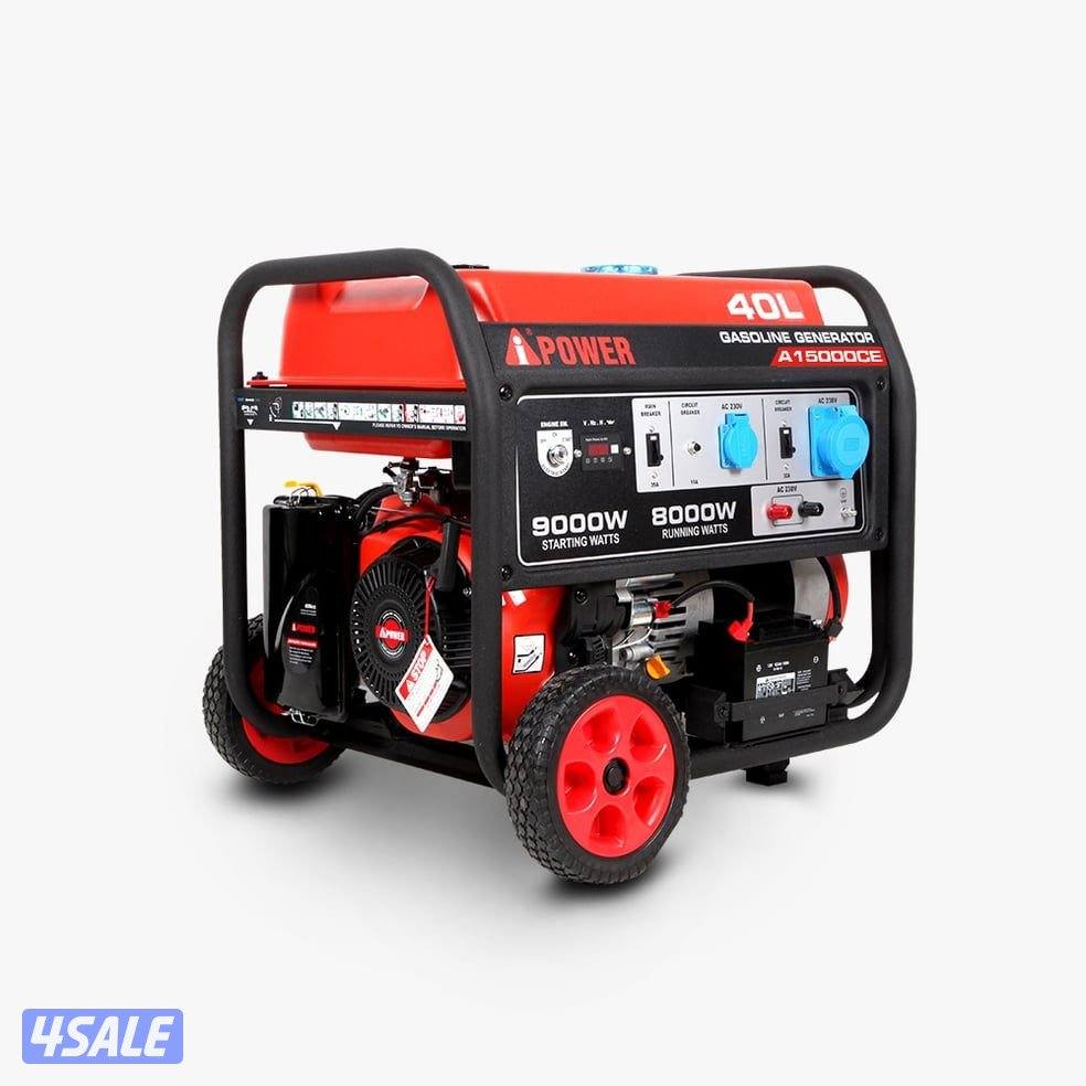 مولد كهرباء يعمل بالبنزين بقوة 9000 واط للاستخدام في مواقع التخييم1