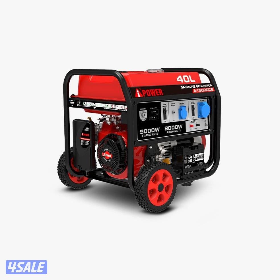 مولد كهرباء يعمل بالبنزين بقوة 9000 واط للاستخدام في مواقع التخييم2