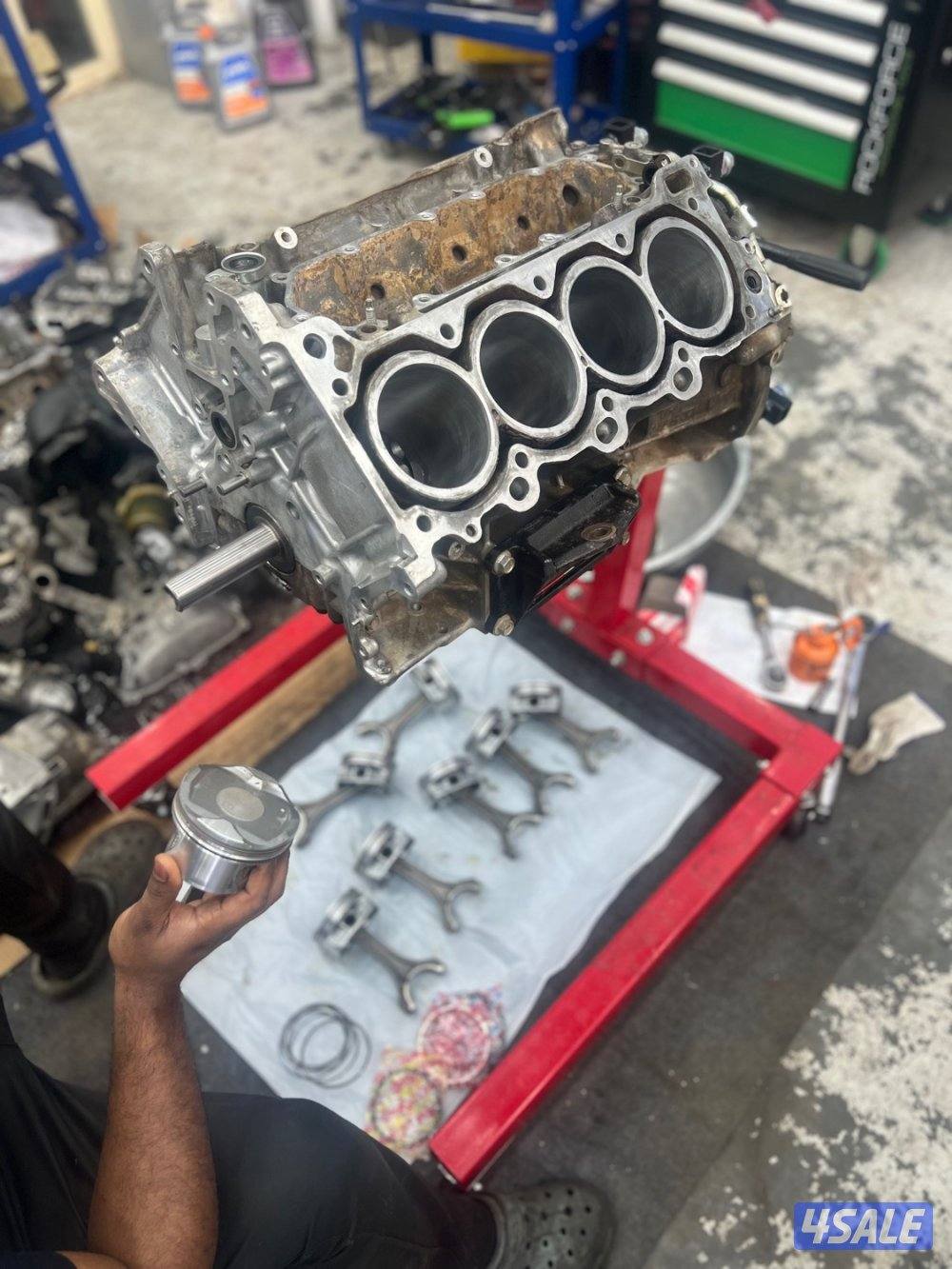 مركز صيانة سيارات ومحل قطع غيار للإيجار في قلب منطقة الجهراء الصناعية14