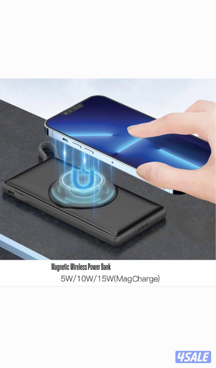 محطة الطاقة المحمولة من أسلي جلوبال 10000 مللي أمبير تدعم شحن لاسلكي3