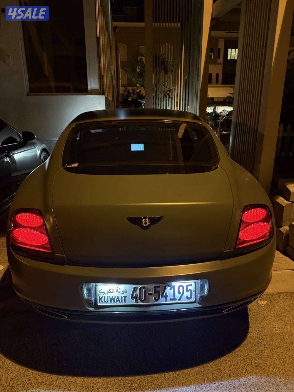 بيع سيارة بنتلي كونتيننتال جي تي 200910
