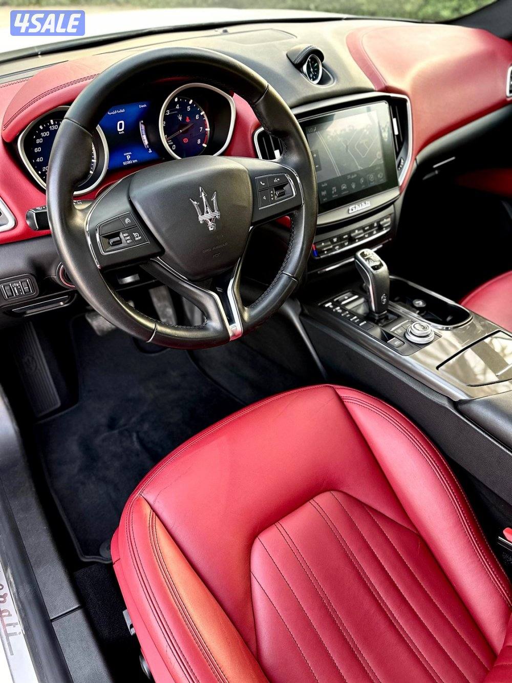 مازيراتي جيبلي 2019 عداد 94  الف سيرفس متظم  المالك الاول4