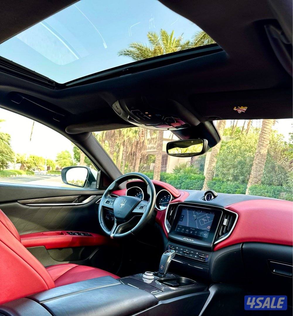 مازيراتي جيبلي 2019 عداد 94  الف سيرفس متظم  المالك الاول8