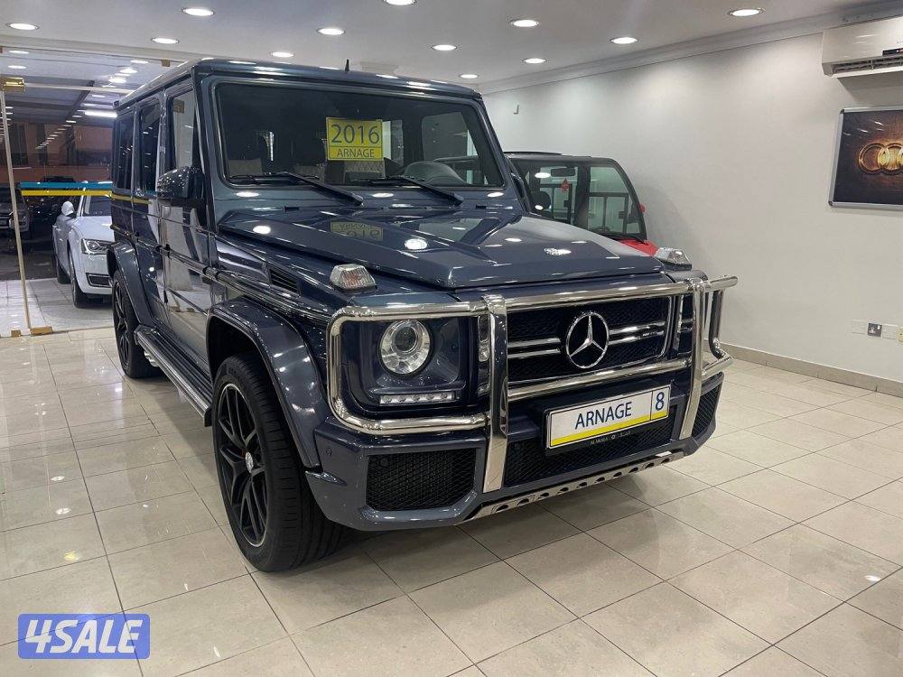 مرسيدس G63 وكالة موديل ٢٠١٦ عداد ٥٥ الف كيلو شرط الفحص0