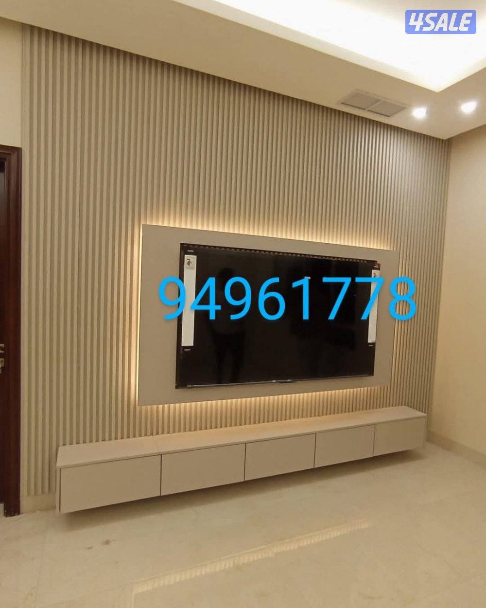 نجار ابواب وأبواب عاذل الصوت وطوف جبس بورد وديكورات6