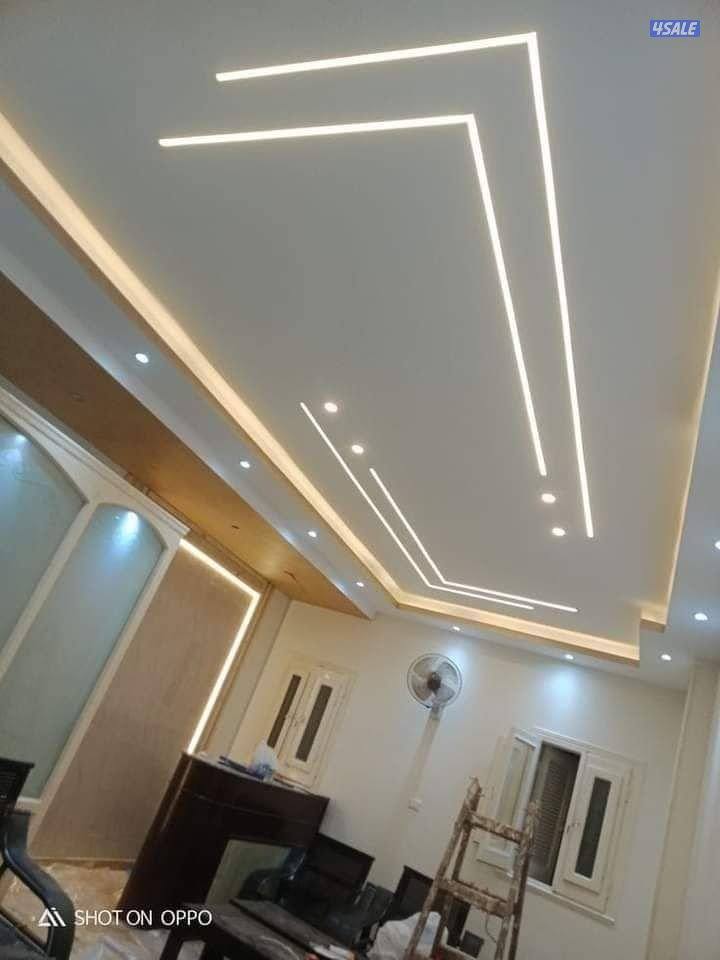 جميع أعمال الديكورات الجبس برد والأسمنت برد و٦٠×٦٠ وبديل الخشب والسبور7