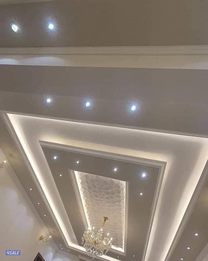 جميع أعمال الديكورات الجبس برد والأسمنت برد و٦٠×٦٠ وبديل الخشب والسبور8