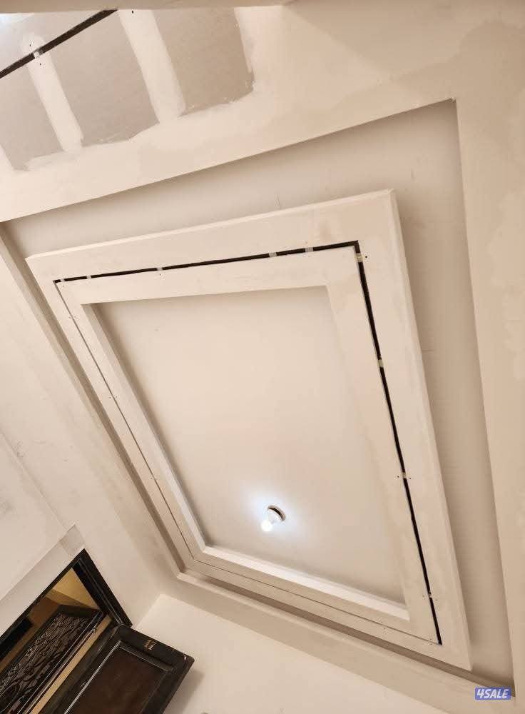 جميع أعمال الديكورات الجبس برد والأسمنت برد و٦٠×٦٠ وبديل الخشب والسبور10