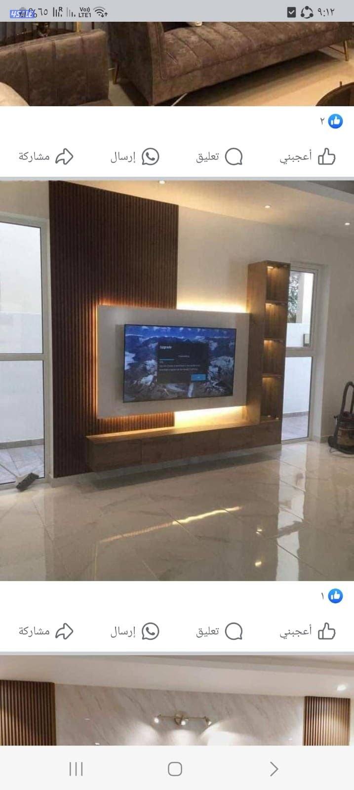 جميع أعمال الديكورات الجبس برد والأسمنت برد و٦٠×٦٠ وبديل الخشب والسبور15