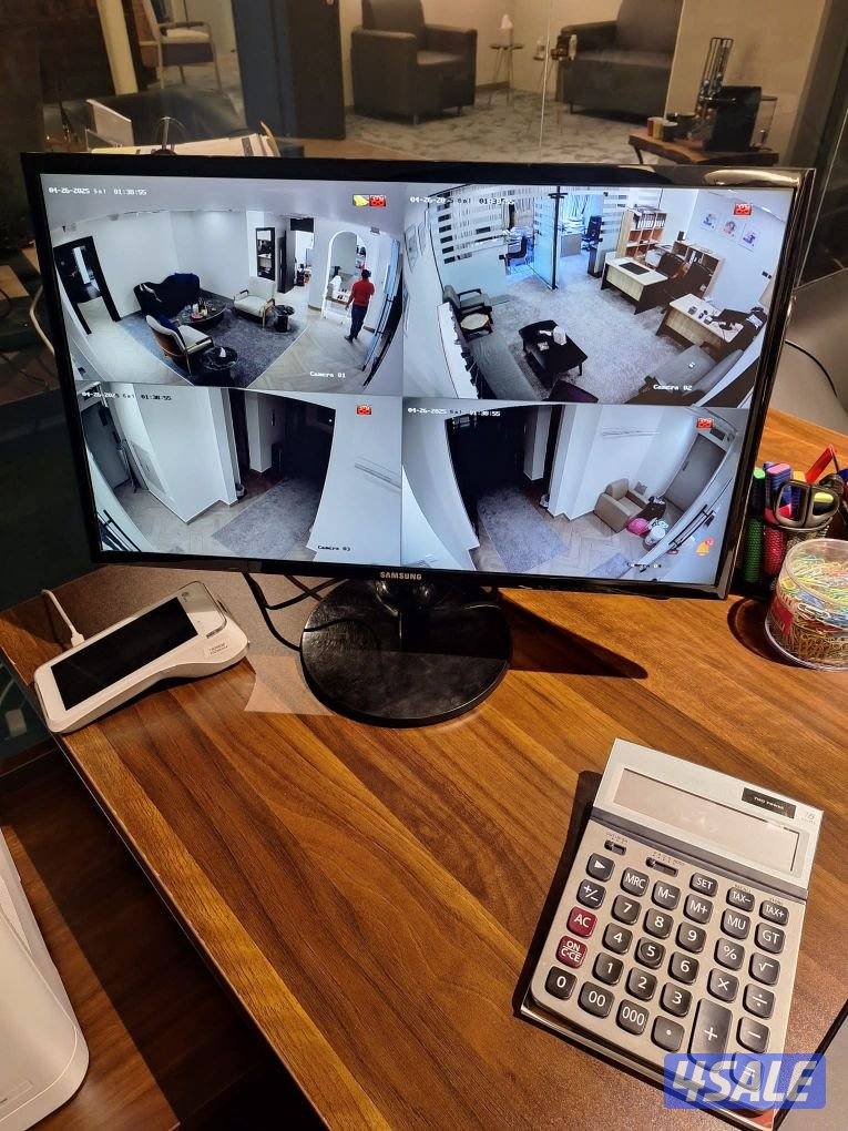 فني كاميرات مراقبة وشبكات وانتركم وبداله7