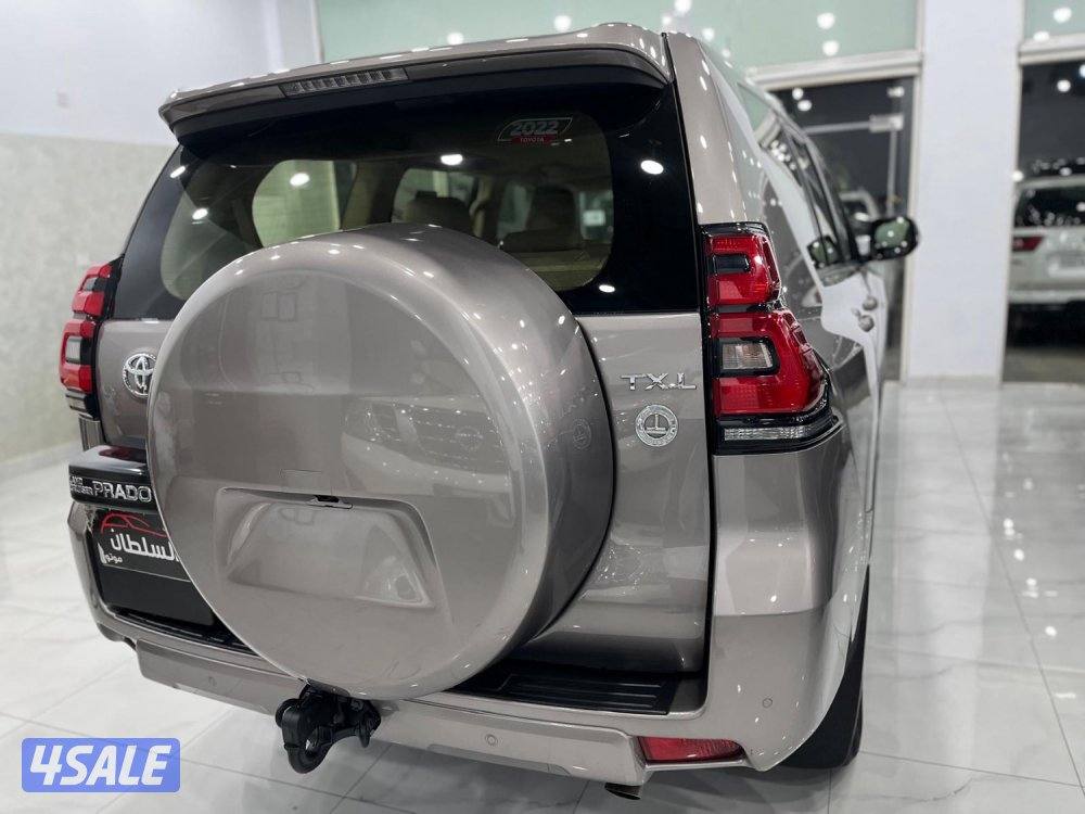 للبيع برادو TXL موديل ٢٠٢٢ وارد الوكاله عداد ١٠٠ألف كم2