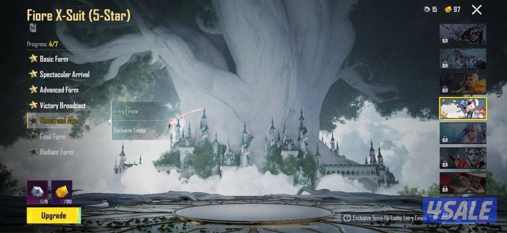 حساب ببجي للبيع lvl 82 فيه 119 مثيك2