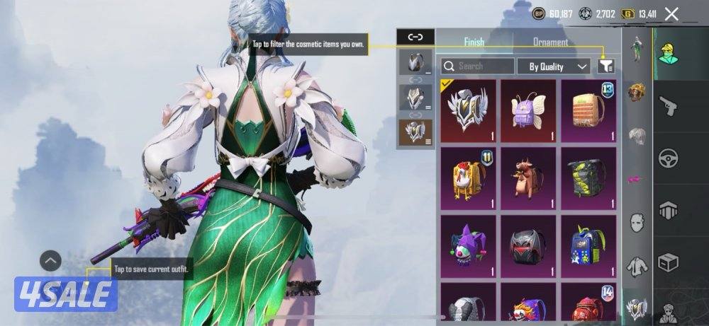 حساب ببجي للبيع lvl 82 فيه 119 مثيك4